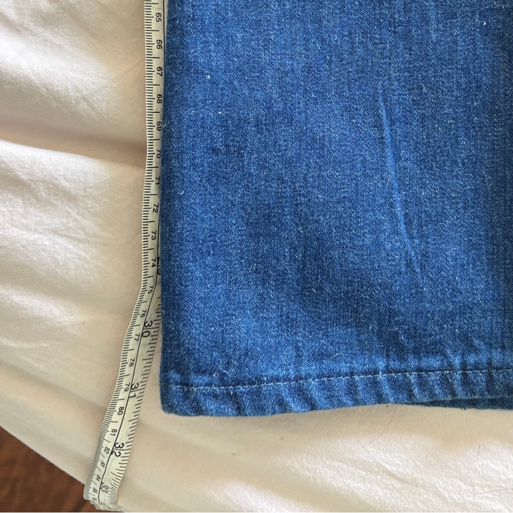 Vintage deadstock Texwood faded flare jeans 60s/70s - Picture 9 of 9